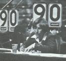 Karen judging at 1984 Olympics